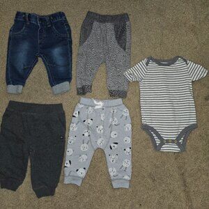 Baby Boy Clothes Size 3-6 Months Bundle of Clothes